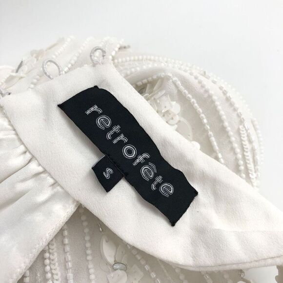 retrofete Prima Dress in White S - Picture 9 of 11